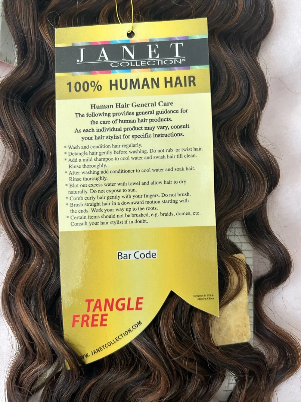 Curly European Wave Human Hair Extensions 12” - Color FR4/30
